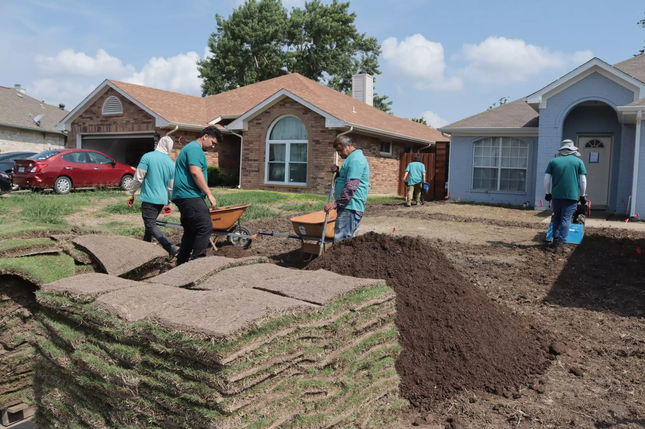 Sod Installation Lewisville